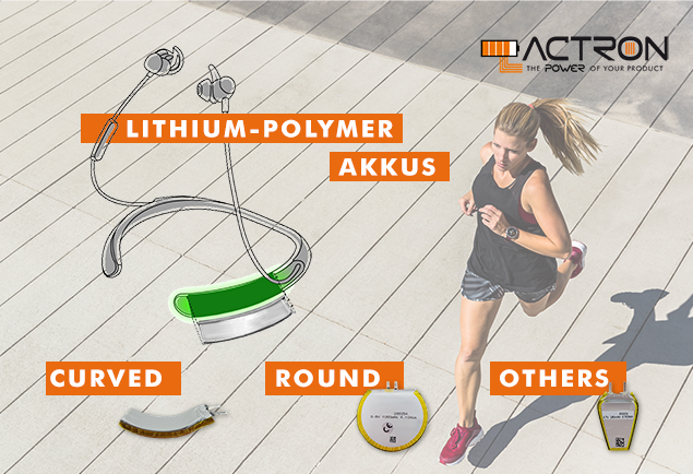 kundenspezifische Lithium-Polymer Akkus