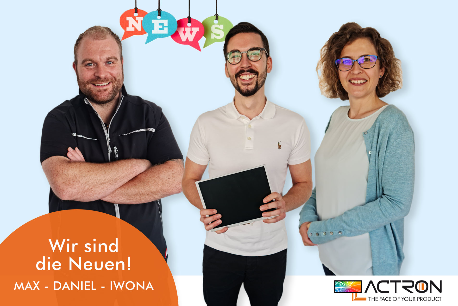 Neue Mitarbeiter bei ACTRON