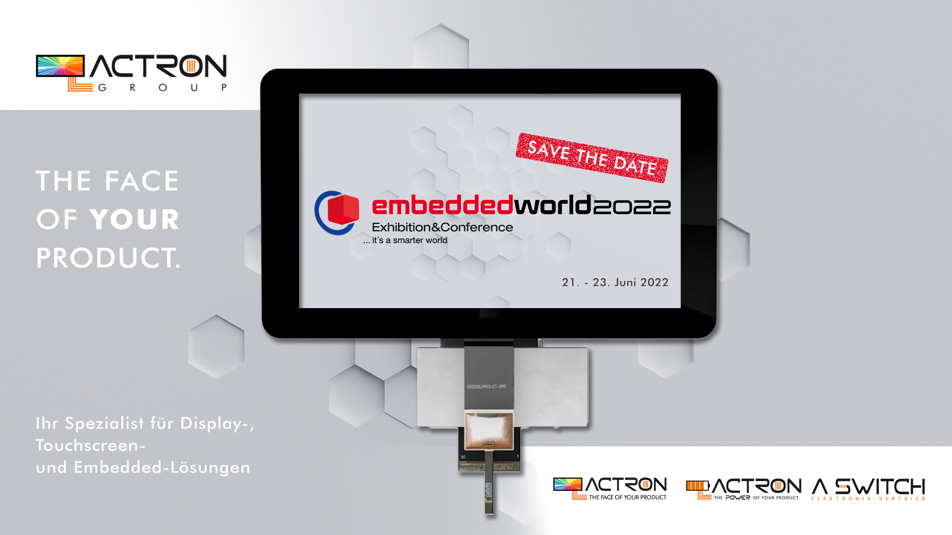 ACTRON AG goes embedded world 2022
