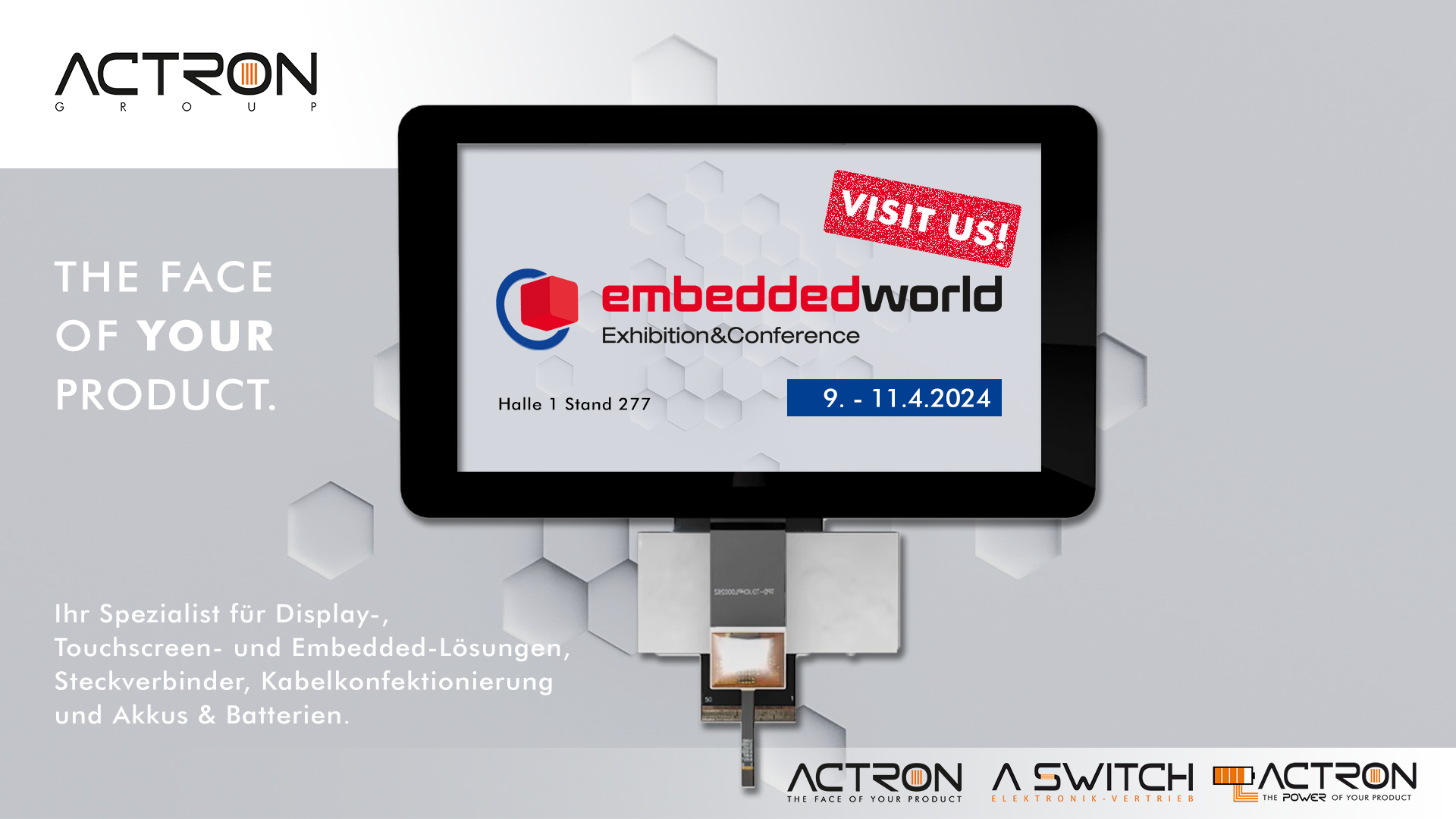 embedded world 2024 - ACTRON GROUP